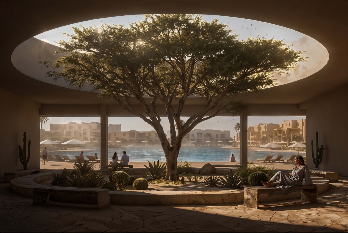 For Sale: 1 Bedroom Apartment in Nuba Residence, El Gouna | New Launch by Orascom Development | BUA 80 sqm | Signature Sandy Pool | From USD 354,000