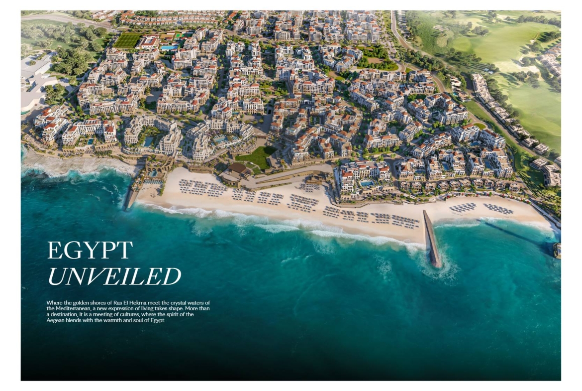 For Sale: 4 Bedroom Apartment in Nammos Residences Ras El Hekma, North Coast | BUA 382 sqm | From EGP 140,000,000
