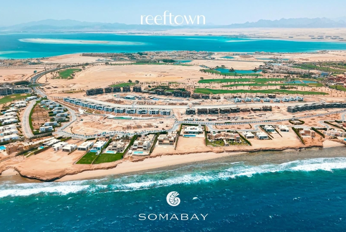 For Sale: 2 Bedroom Chalet in Reeftown Residences, Soma Bay | BUA 103 sqm | EGP 20,400,000
