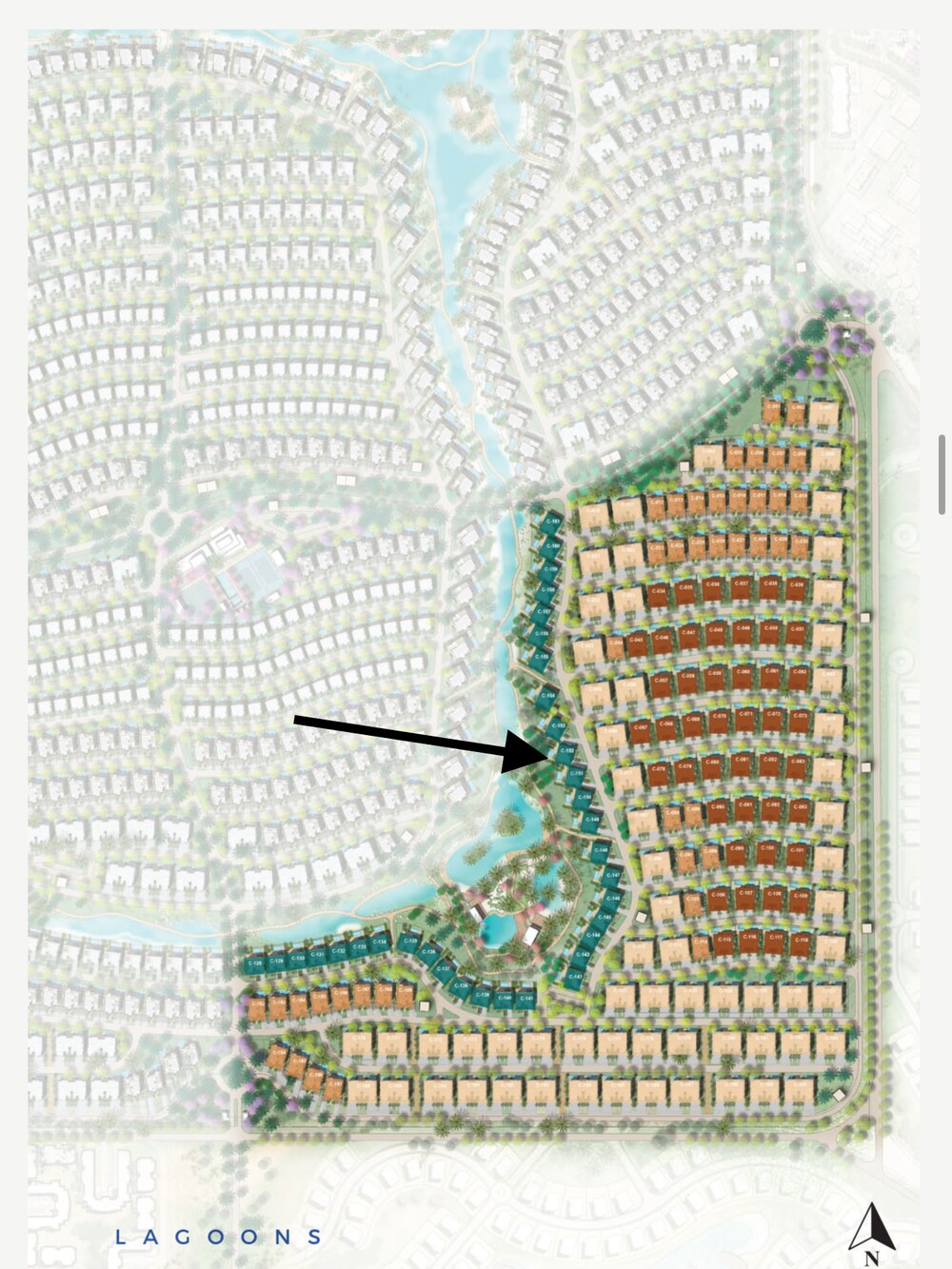 West Bay Almaza Bay site plan and location map