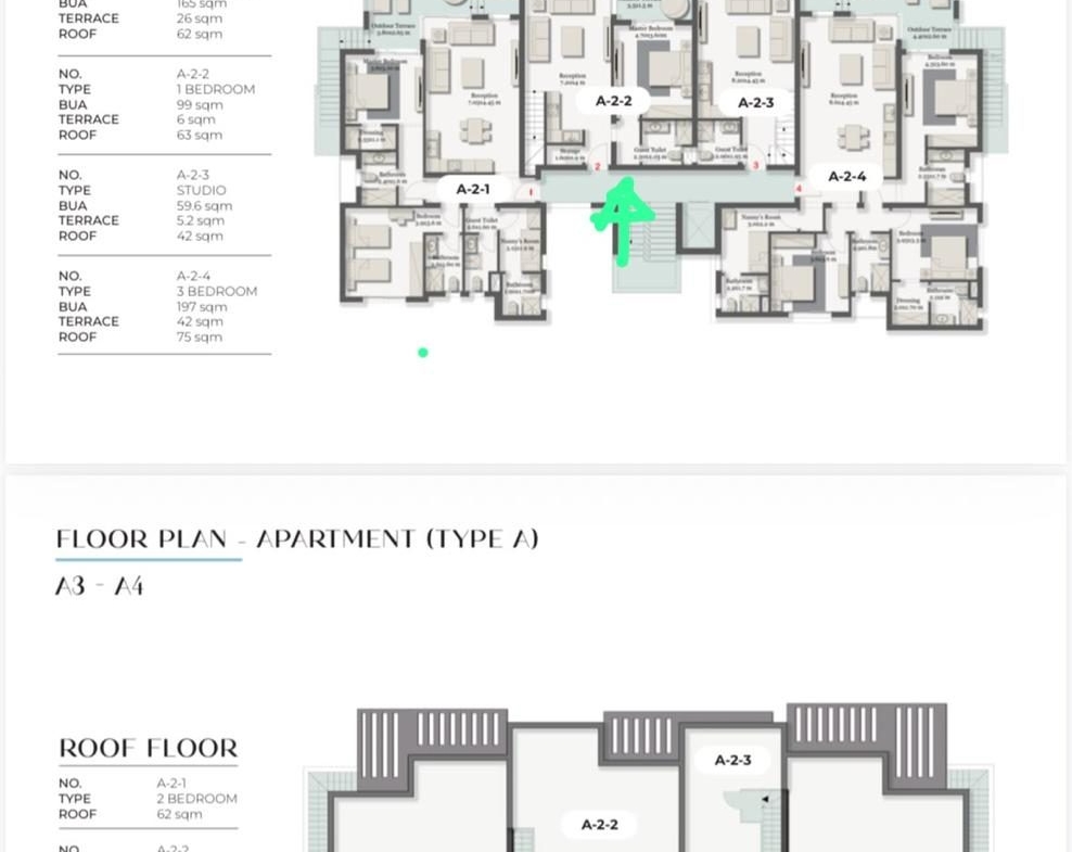 For Sale: 1 Bedroom Apartment in Soma Bay, Soma Bay | BUA 99 sqm | EGP 15,000,000