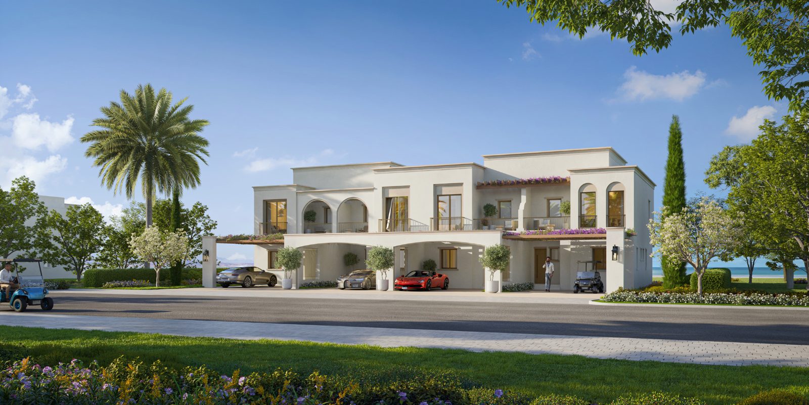 marassi-red-townhouse-TH1B-entrance-1 For Sale: Town House in Marassi Red, Red Sea | BUA 167 sqm | From EGP 41,790,000