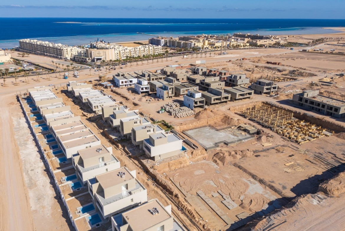 For Sale: 3 Bedroom Town Corner Villa in IL Bayou, Sahl Hasheesh | BUA 265 sqm | From EGP 28,000,000