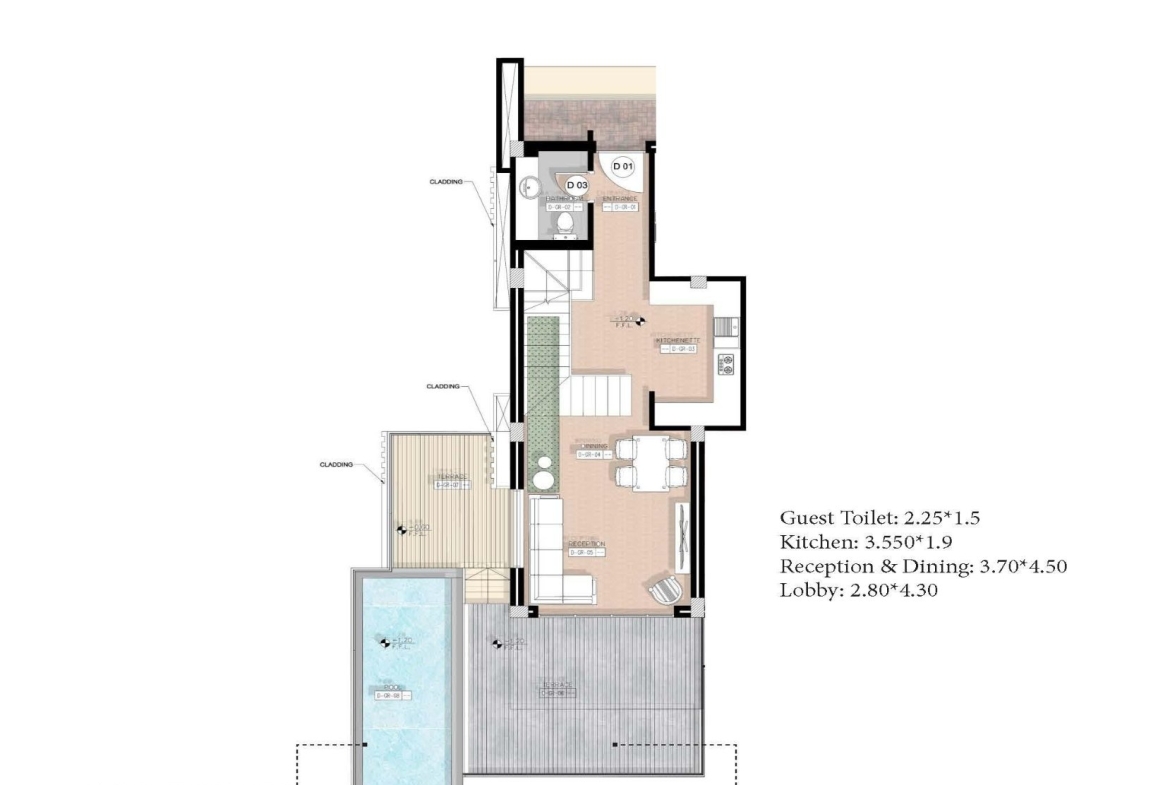 For Sale: 2 Bedroom Duplex in Maraya – Phase 1, El Gouna | BUA 115.4 sqm | EGP 15,662,500