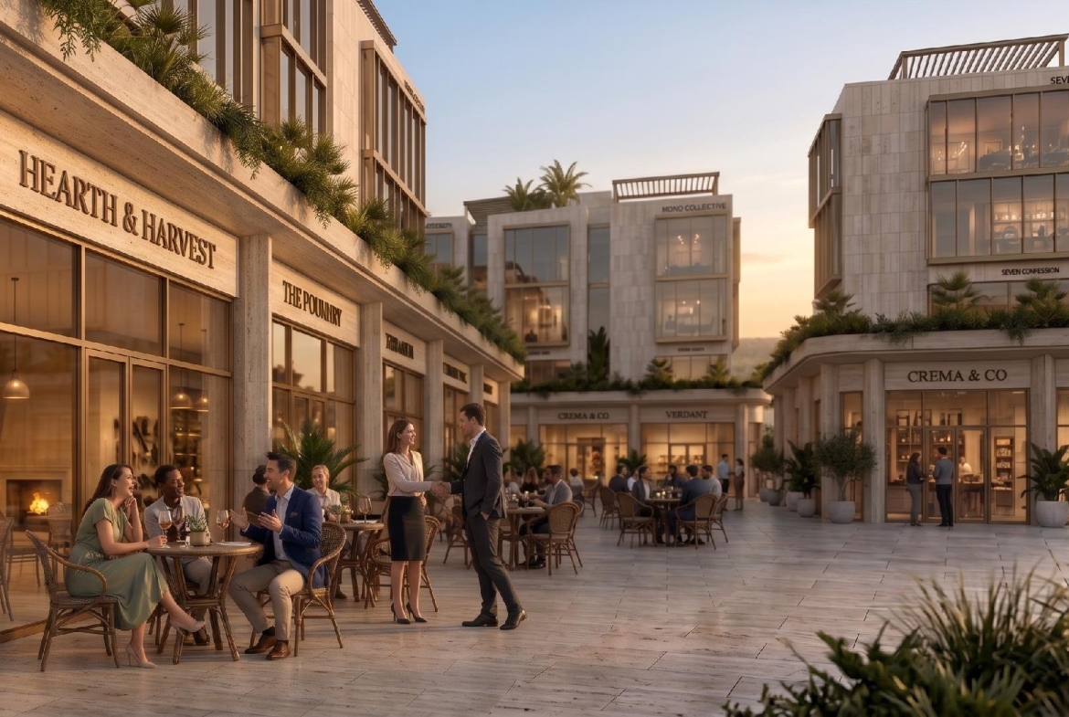 For Sale: Retail in We Halo at Zomra, East Cairo | BUA 415 sqm | From EGP 178,450,000