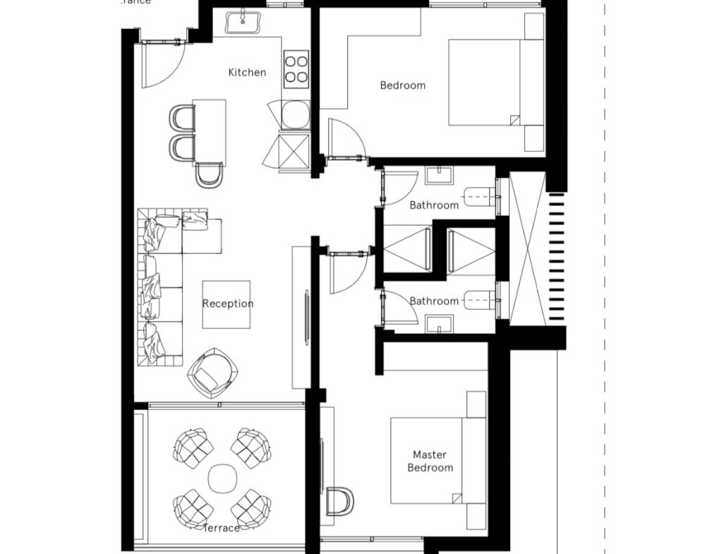 For Sale: 2 Bedroom Apartment in Blanca, Soma Bay | BUA 113 sqm | EUR 350,000