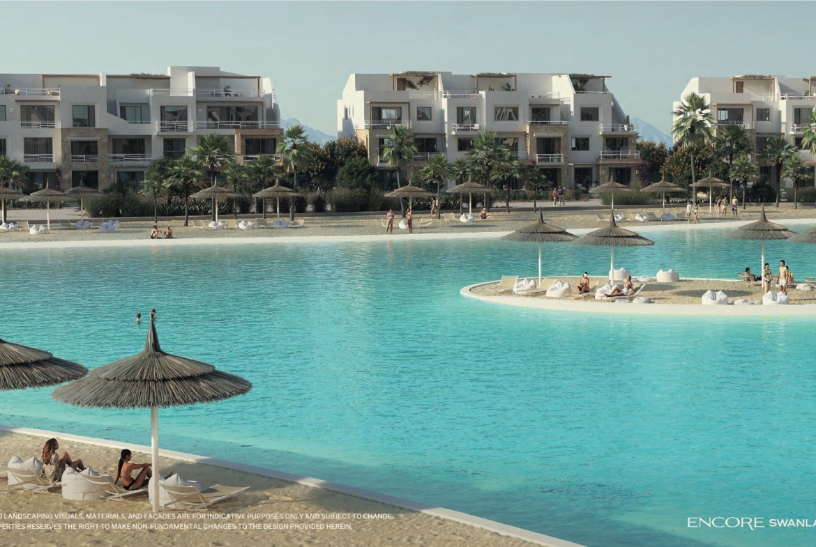 For Sale: 3 Bedroom Penthouse in Encore – SwanLake El Gouna, El Gouna | BUA 135 sqm | From EGP 39,400,000