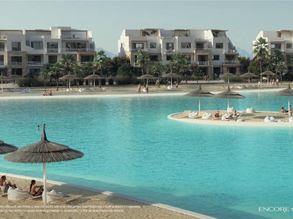 For Sale: 3 Bedroom Apartment with Garden in Encore – SwanLake El Gouna, El Gouna | BUA 154 sqm | From EGP 39,000,000
